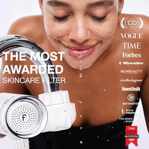 Filterbaby Skincare Filter 2.0 | Clinically Tested Bathroom Sink Filter for Skin Care (White) thumbnail 2
