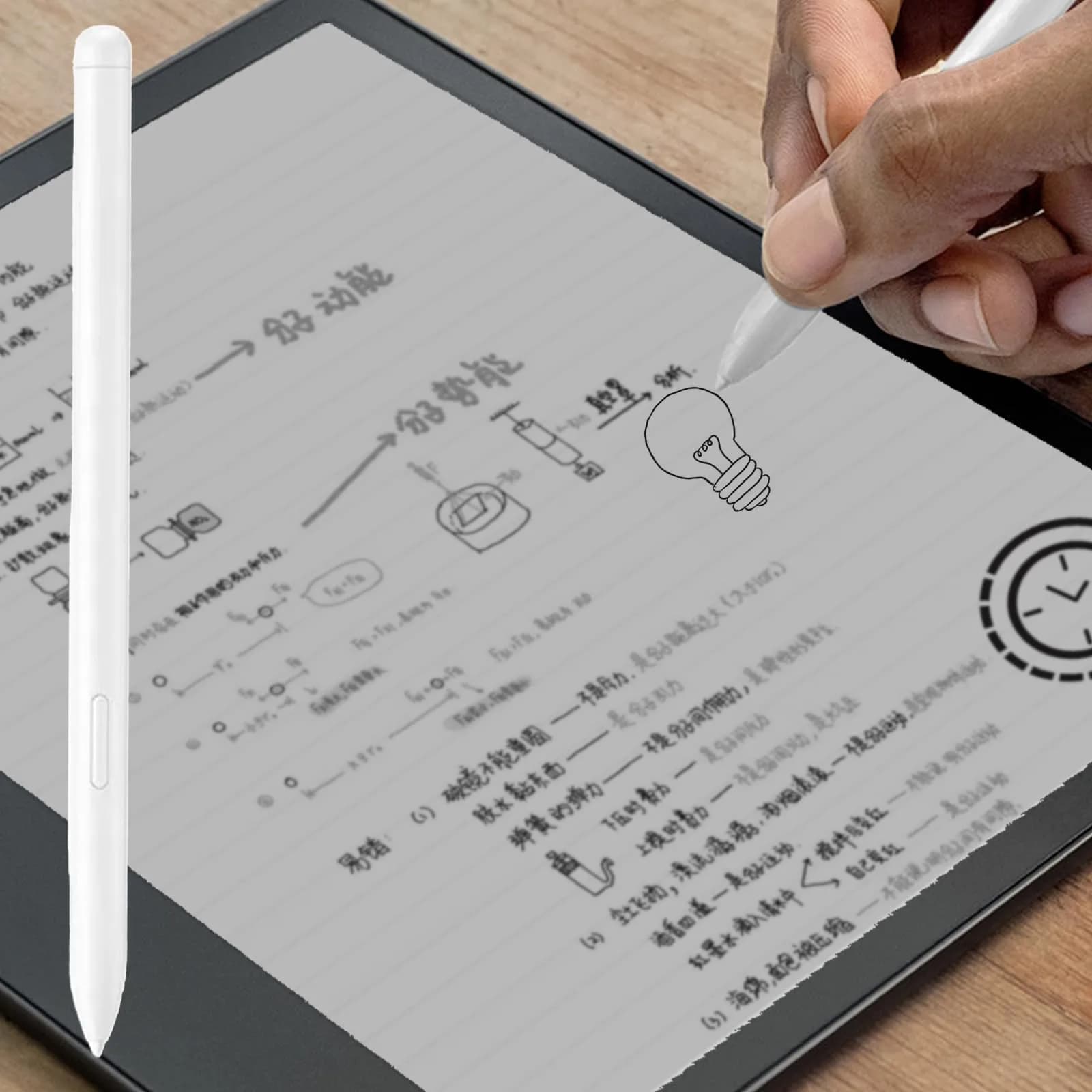 Mingxiong White Stylus Pen | 4096 Pressure Sensitivity, EMR Technology - view 6