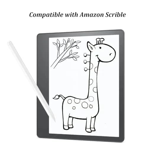 Mingxiong White Stylus Pen | 4096 Pressure Sensitivity, EMR Technology thumbnail 2