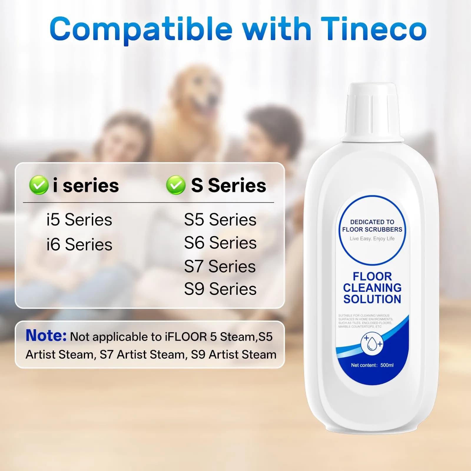 Nukisa Floor Cleaning Solution for Tineco Vacuums 1L (35.27 Fl Oz) | Concentrated Formula for Deep Cleaning - view 5