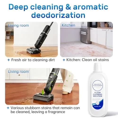 Nukisa Floor Cleaning Solution for Tineco Vacuums 1L (35.27 Fl Oz) | Concentrated Formula for Deep Cleaning thumbnail 6