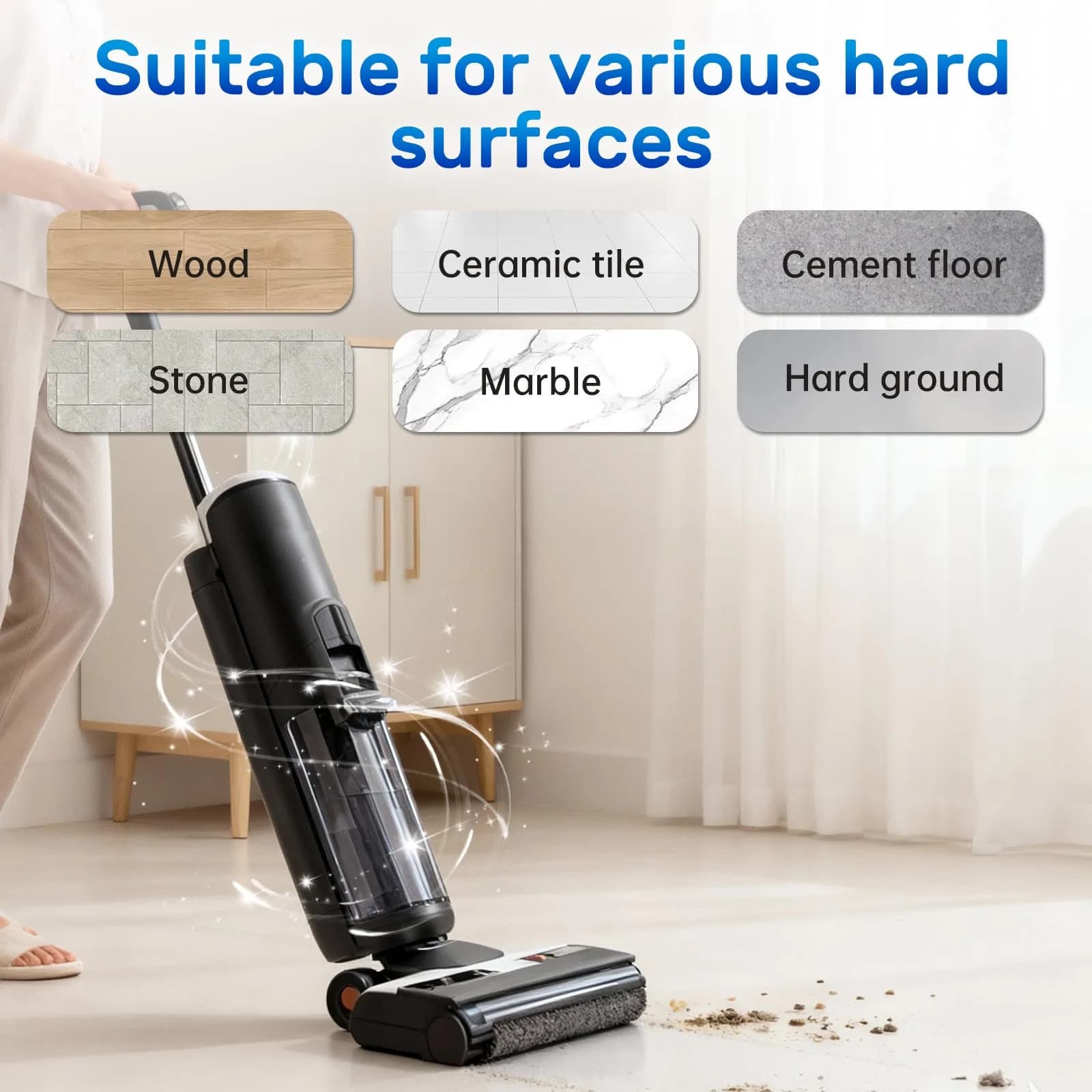 Nukisa Floor Cleaning Solution for Tineco Vacuums 1L (35.27 Fl Oz) | Concentrated Formula for Deep Cleaning - view 7