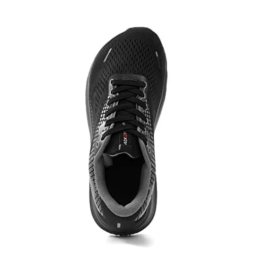 JACKSHIBO Wide Toe Box Shoes Women Arch Support Wide Sneakers for Running Walking Athletic Tennis Orthopedic Plantar Fasciitis Workout with Thick Cushion Zero Drop Sole Width Shoes Black thumbnail 9