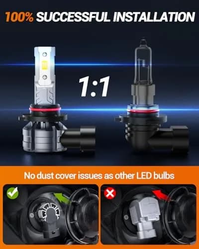 SEALIGHT H10 9145 LED Fog Light Bulbs 12000LM 6500K Cool White (2-Pack) thumbnail 4