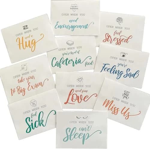 Grurun Open When Envelopes Kit 16pcs (4.8 x 6.8 inches) | College Student Long Distance Relationship Gift thumbnail 1