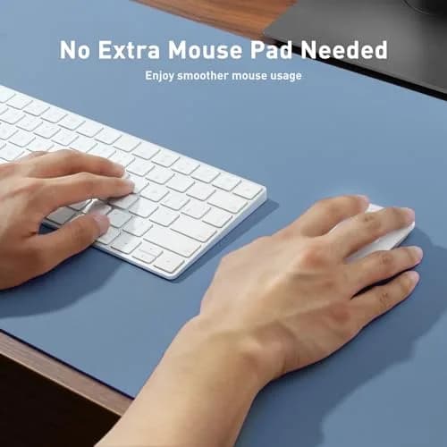 Aothia PU Leather Desk Pad Protector 122cm x 43cm (48"x17") | Non-Slip, Waterproof, Professional Office & Home Use thumbnail 4