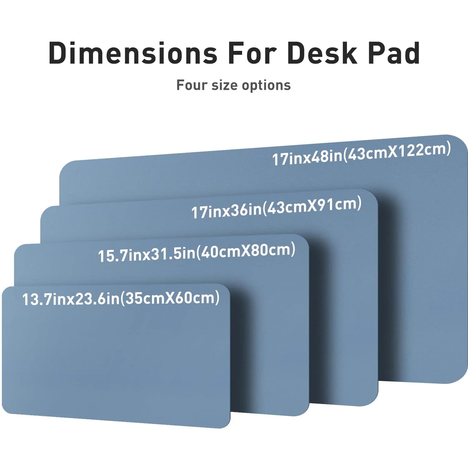 Aothia PU Leather Desk Pad Protector 122cm x 43cm (48"x17") | Non-Slip, Waterproof, Professional Office & Home Use - view 7