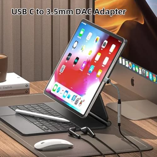 TIPSEAN USB C to 3.5mm Audio Adapter | High-Definition DAC, Durable Build, Compact Design thumbnail 4