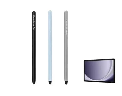 thexxa Universal Stylus Pen for Samsung Galaxy Tab A7/A7lite/A8/A9+ & iPad/Android/Microsoft/Surface Devices | Black+Blue+Gray thumbnail 1