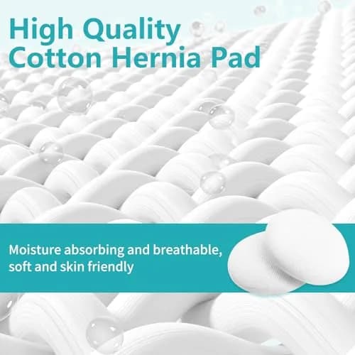 ENLUNTRA Belly Button Shaper Waterproof Cotton Pads 10×10cm | Infant Navel Support thumbnail 4