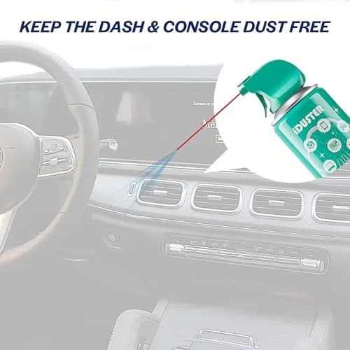 iDuster Compressed Air Duster Spray 10oz (295ml) 3-Pack | Powerful Electronics Cleaning thumbnail 7