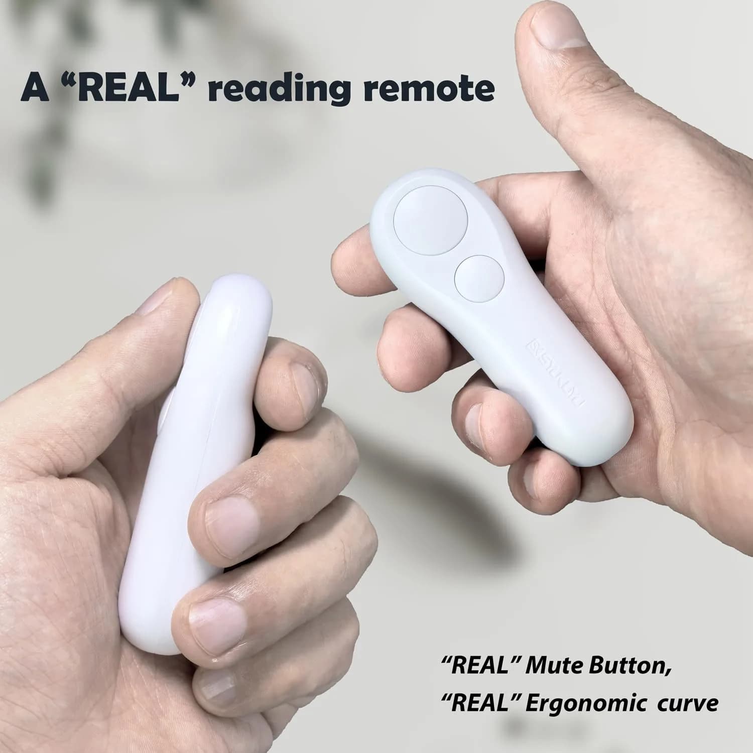 SK SYUKUYU RF Remote Control Page Turner for Kindle, iPad, Android Tablets, iPhone - White | Hands-Free Reading & Photo Capture - view 3
