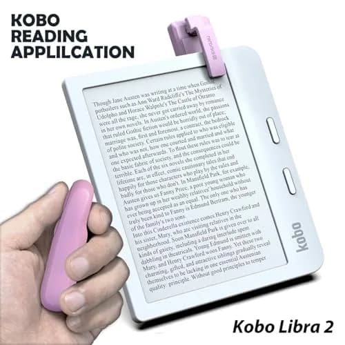 SK SYUKUYU RF Remote Page Turner for Kindle, iPad, Tablets & Phones | Pink, 30m Range thumbnail 5