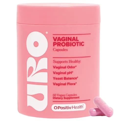 O Positiv URO Vaginal Probiotics with Prebiotics & Lactobacillus for Women - 60 Count (Pack of 1) | Supports Vaginal Health thumbnail 1