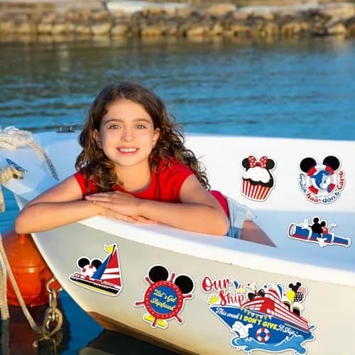 Lionoble 16pcs Reflective Mouse & Cruise Door Magnets | Summer Magnetic Stickers for Cars & Refrigerator thumbnail 4