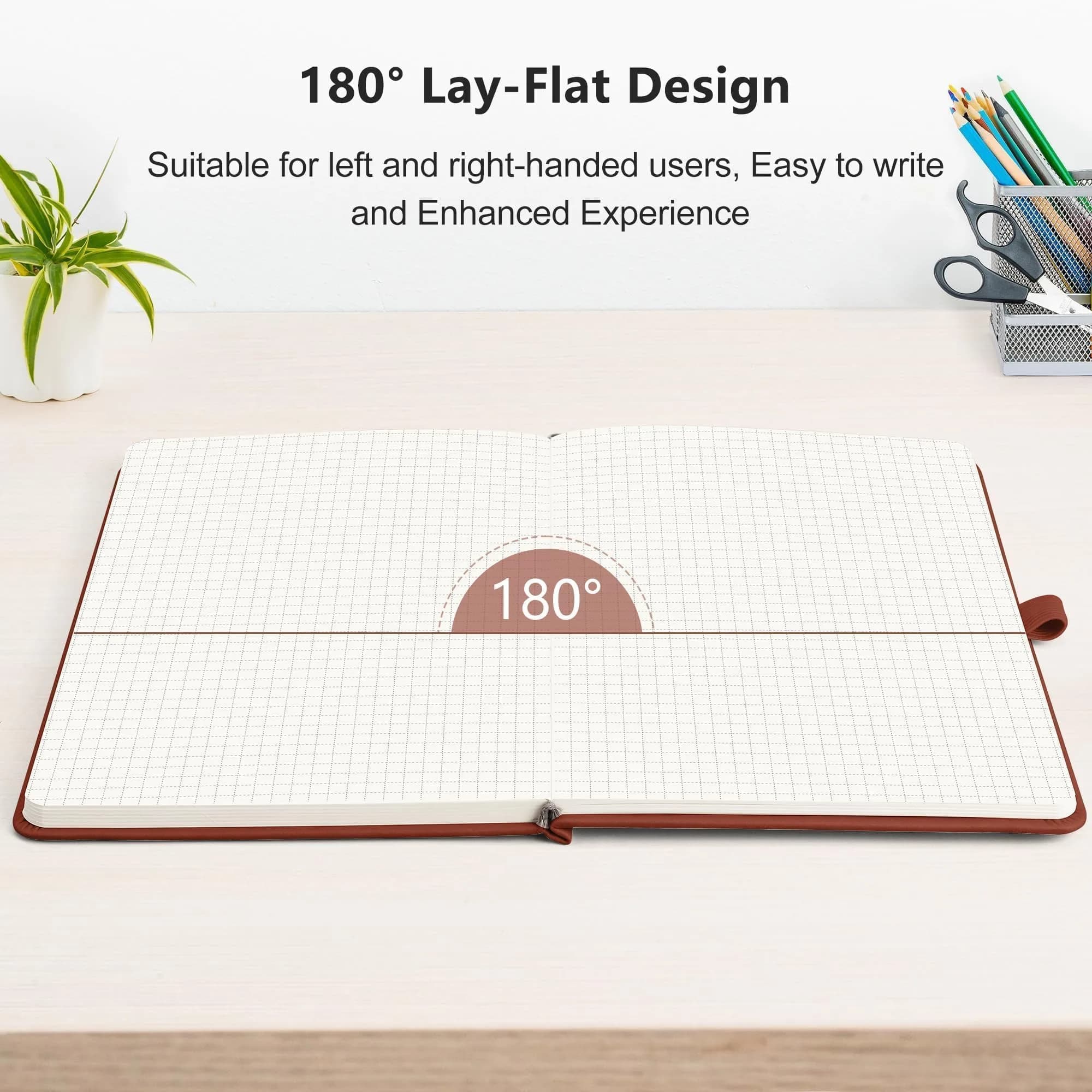 RETTACY Graph Grid Paper Notebook A5 (5.7'' x 8.3'') 192 Pages | USA Import for Students & Professionals - view 6