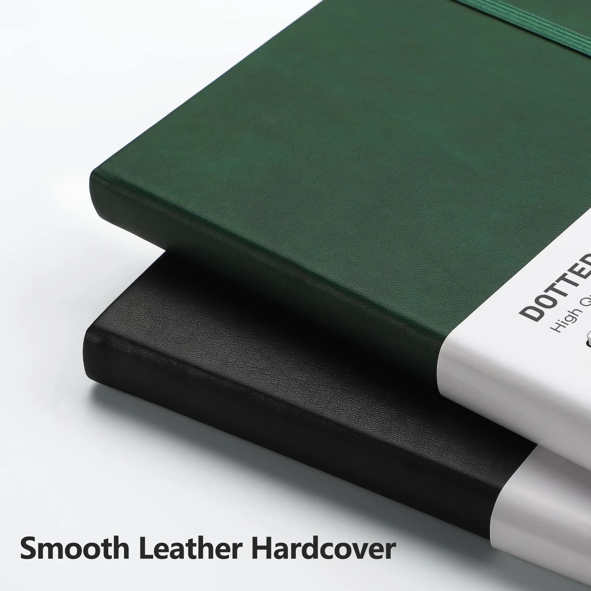RETTACY Dotted Journal Notebook A5 Dark Green 192 Pages | Acid-Free Paper for Journaling - view 4