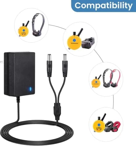 YEAOI E Collar Charger for Mini Educator 300 400 | Compatible with ET-300 ET-400 Collars thumbnail 2