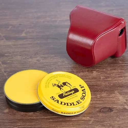Fiebing's Yellow Saddle Soap 3.5 oz (12 Pack, 42 oz Total) | Leather Cleaner & Conditioner for Car Seats, Couches, Shoes, Purses thumbnail 7