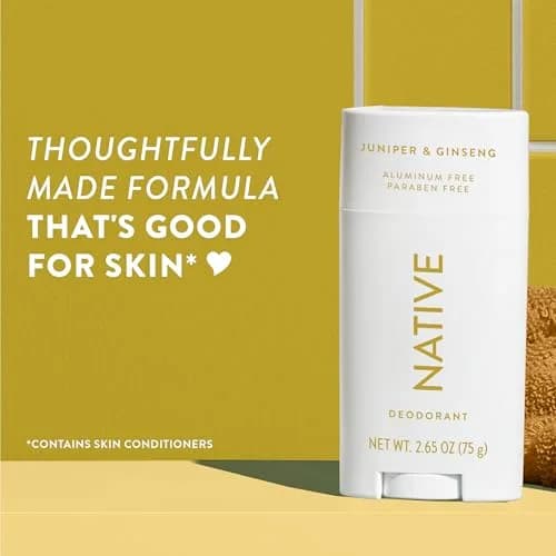 Native Natural Deodorant Juniper & Ginseng 75.6g (2.65oz) | 72-Hour Odor Control thumbnail 5