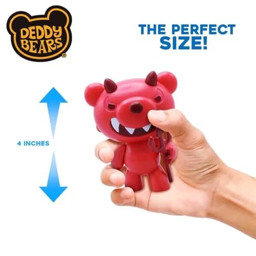 Just Toys LLC Deddy Bears Beezlebear Action Figure 10 cm (4 inches) | ASTM-Tested Toy for Kids 3+ thumbnail 2