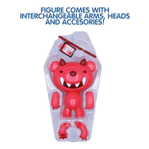 Just Toys LLC Deddy Bears Beezlebear Action Figure 10 cm (4 inches) | ASTM-Tested Toy for Kids 3+ thumbnail 3