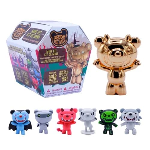 Just Toys Deddy Bears Mine Kit Surprise Toy with 1.6 inch Figure | ASTM-Tested thumbnail 1