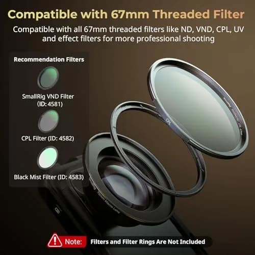 SMALLRIG 75mm HD Master Macro Lens 40mm Focal Length | Captures Intricate Details with Shallow Depth of Field thumbnail 6