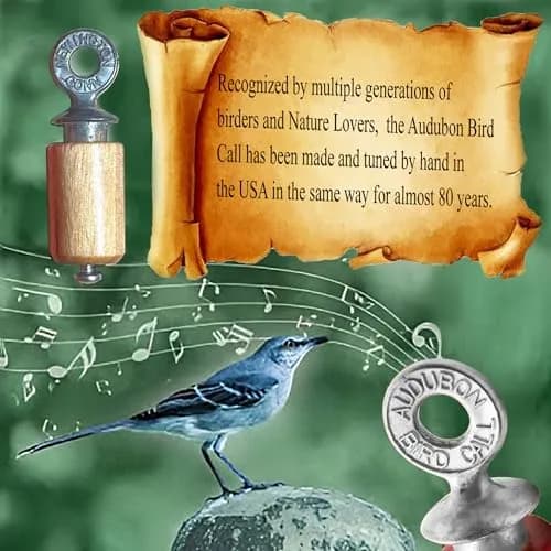 Audubon Natural Bird Call - 2.5" (6.35 cm) | Authentic USA-Sourced Bird Sound Imitator thumbnail 6