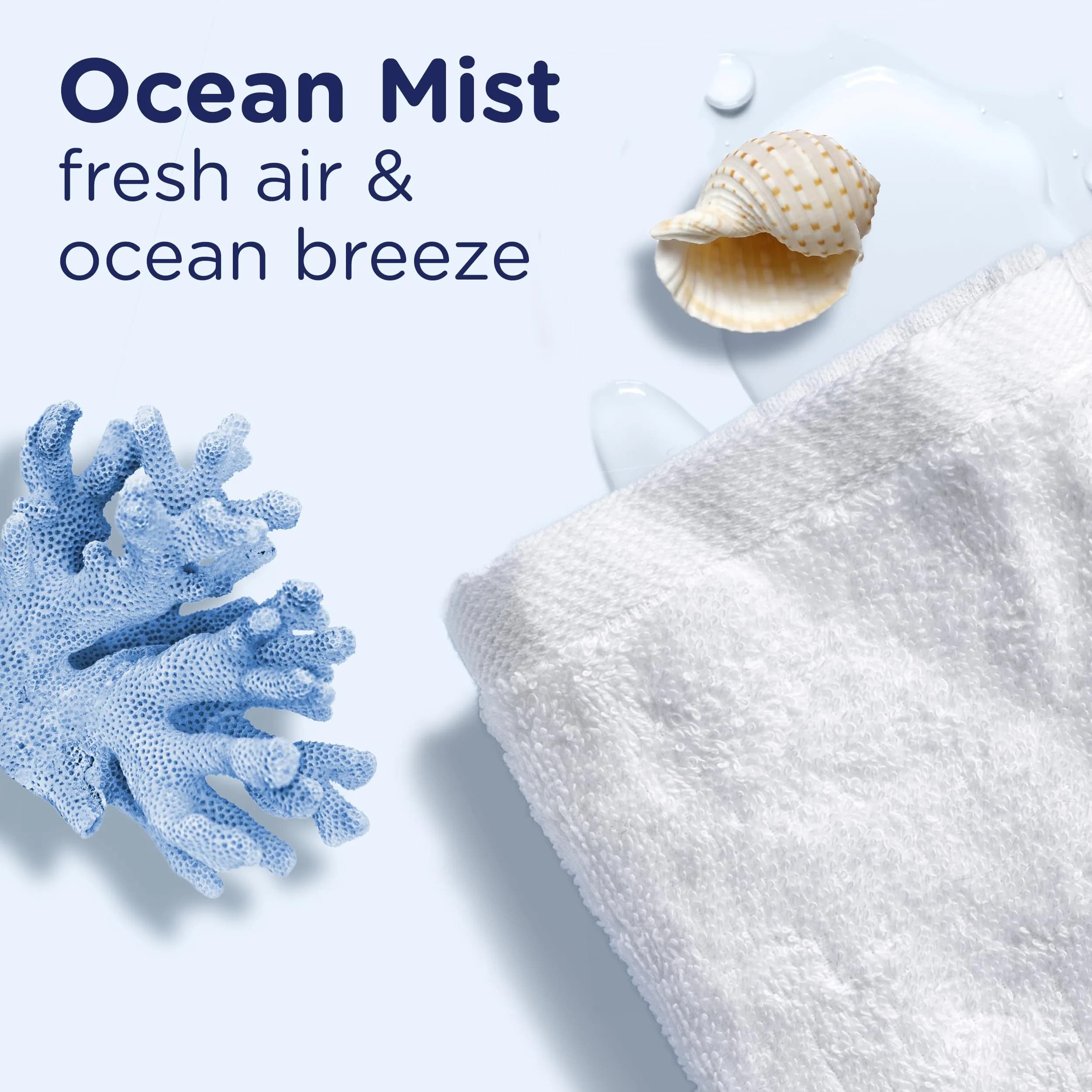 Downy Light Laundry Scent Booster Beads, Ocean Mist Scent, 30.1 OZ - view 5