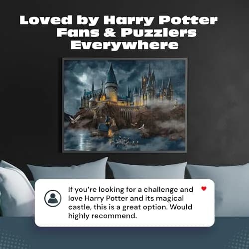 Ceaco Thomas Kinkade Harry Potter Hogwarts Castle 1500 Piece Jigsaw Puzzle 26.5 x 38.5 inches (67.3 x 97.8 cm) thumbnail 6