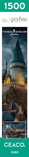Ceaco Thomas Kinkade Harry Potter Hogwarts Castle 1500 Piece Jigsaw Puzzle 26.5 x 38.5 inches (67.3 x 97.8 cm) thumbnail 8