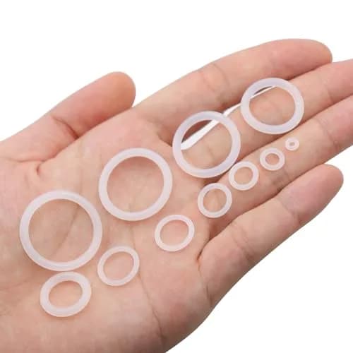 ZDBB White 1228 PCS Silicone O-Ring Kit | Assorted Sizes for Faucets & Plumbing thumbnail 7