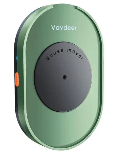 Vaydeer Mouse Jiggler M3 Dark Green | Undetectable Mouse Movement Shaker with ON/Off Switch thumbnail 1