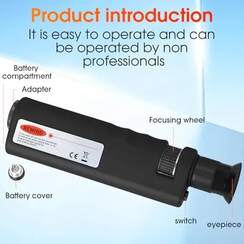 BAOSHLA 4-Pack Fiber Optic Microscope 400X | Portable Inspection Tool with 2.5mm & 1.25mm Adapters thumbnail 2