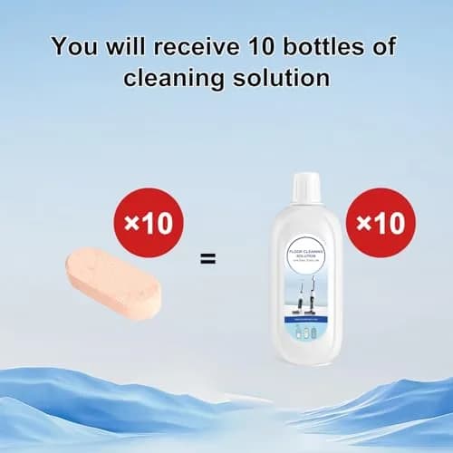 Nukisa Orange Scent Cleaning Solution Blocks for Tineco Vacuums | 10 Packs (169 oz Total) thumbnail 5