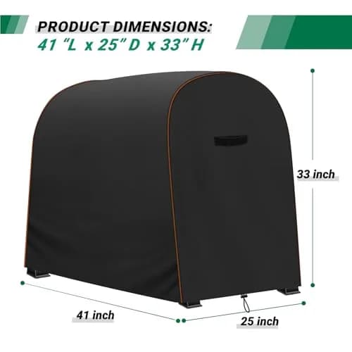 CATOTEL Waterproof Dumbbell Rack Cover 41 x 25 x 33 inch | UV & Rain Resistant Outdoor Indoor Dust Protector thumbnail 2