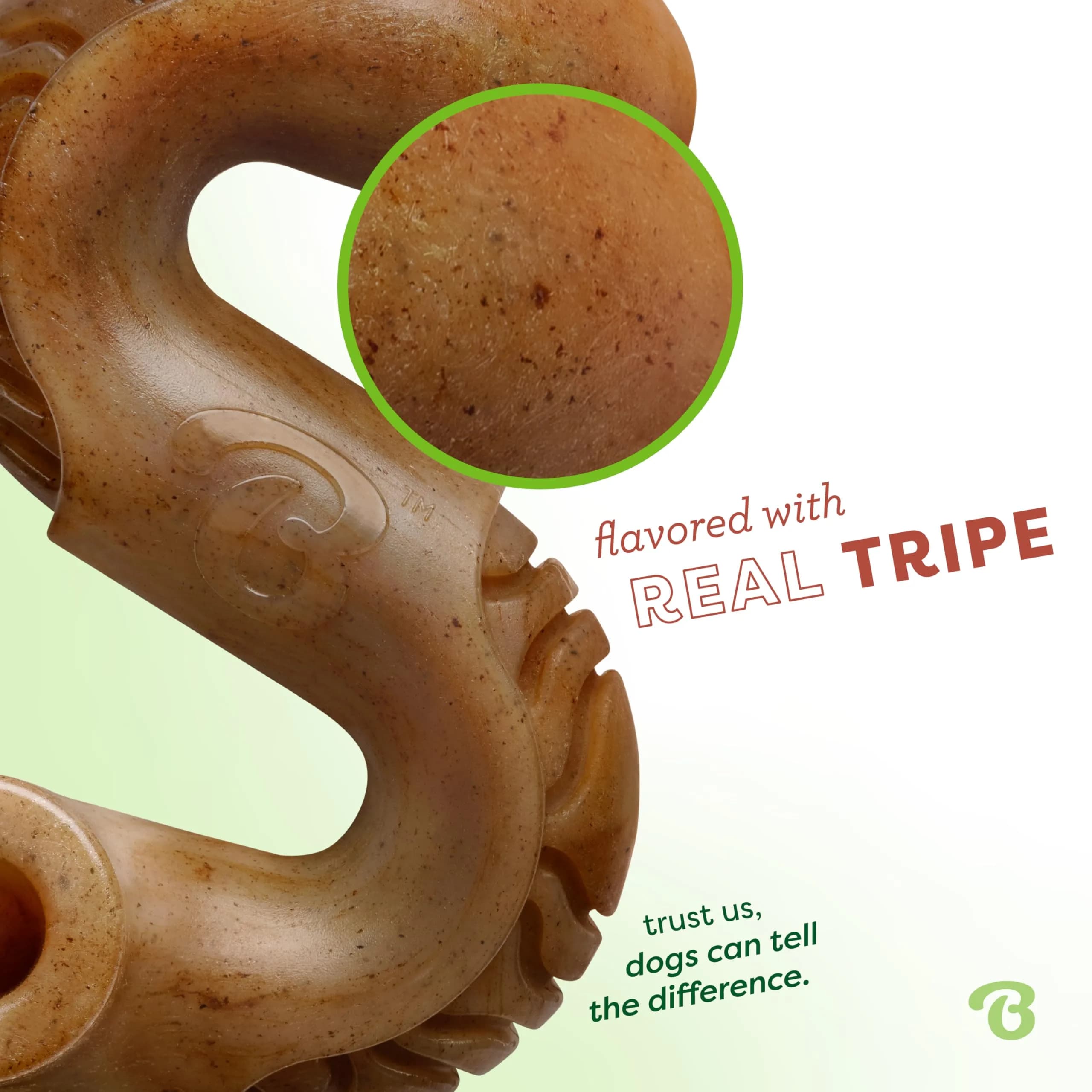 Benebone "Real Chicken" "Brown" "Giant" Bone-Shaped Dental Chew Toy for Aggressive Chewers - view 2