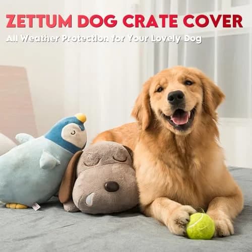 Zettum Dog Crate Cover 30 Inch | Waterproof Heavy Duty Kennel Cover for Small Dogs thumbnail 7