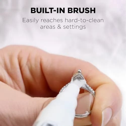 Weiman Jewelry Cleaner & Sparkle Stick - Portable On-The-Go Cleaning for Diamond Engagement Rings, Wedding Rings, Gemstones, Necklaces, Earrings, Bracelets (1-Pack) thumbnail 6