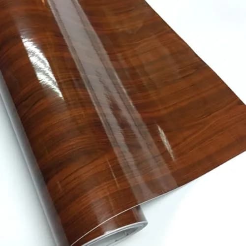 GreceYou Wood Grain Vinyl Wrap Sticker Decal Car Interior Wraps 40x100cm | Waterproof Self-Adhesive DIY Film thumbnail 1