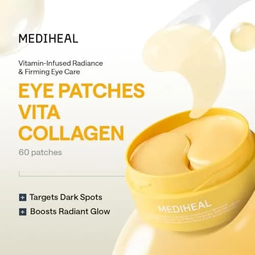 MEDIHEAL Vitamin & Collagen Under Eye Patches 60 Count | Targets Wrinkles, Dark Spots & Blemishes thumbnail 2