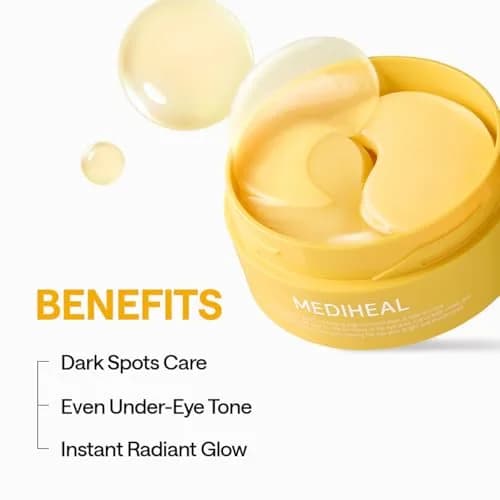 MEDIHEAL Vitamin & Collagen Under Eye Patches 60 Count | Targets Wrinkles, Dark Spots & Blemishes thumbnail 3