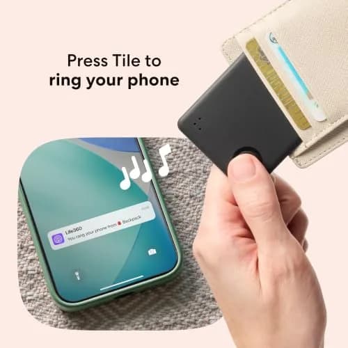 Life360 Tile Slim Wallet Finder & Bluetooth Tracker 2-Pack | Discreet Item Locator for Luggage & Passports thumbnail 4