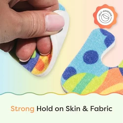 ZenToes U-Shaped Felt Callus Pads 18 Count | Protects Feet from Friction and Pressure thumbnail 7