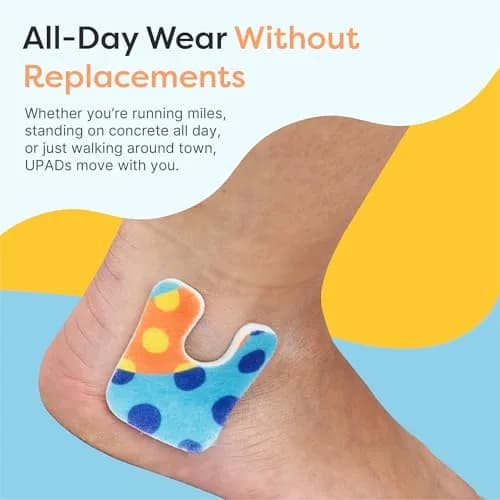 ZenToes U-Shaped Felt Callus Pads 18 Count | Protects Feet from Friction and Pressure thumbnail 8