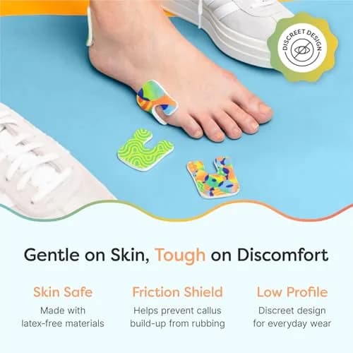 ZenToes U-Shaped Felt Callus Pads 18 Count | Protects Feet from Friction and Pressure thumbnail 4