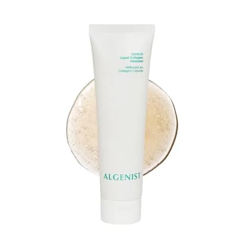 Algenist GENIUS Liquid Collagen Cleanser - Gel-to-Cream Foaming Cleanser for Removing Makeup, Dirt, Oil, Sunscreen & Environmental Aggressors for Soft, Nourished Skin (150ml) thumbnail 1