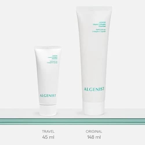 Algenist GENIUS Liquid Collagen Cleanser - Gel-to-Cream Foaming Cleanser for Removing Makeup, Dirt, Oil, Sunscreen & Environmental Aggressors for Soft, Nourished Skin (150ml) thumbnail 5