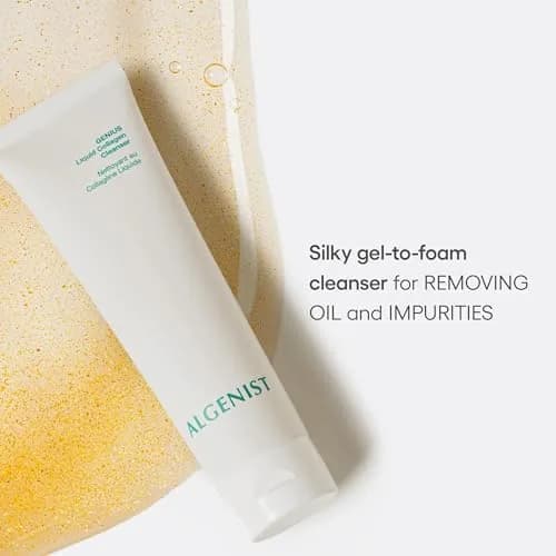 Algenist GENIUS Liquid Collagen Cleanser - Gel-to-Cream Foaming Cleanser for Removing Makeup, Dirt, Oil, Sunscreen & Environmental Aggressors for Soft, Nourished Skin (150ml) thumbnail 2